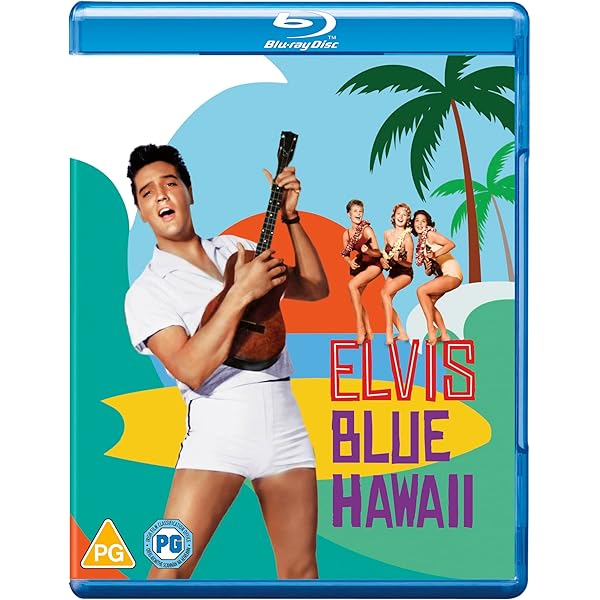 Elvis Presley Blue Hawaii UK(英)盤 LP Mono ELVIS PRESLEY - BLUE HAWAII (ELECTRIC BLUE VINYL) – Horizons